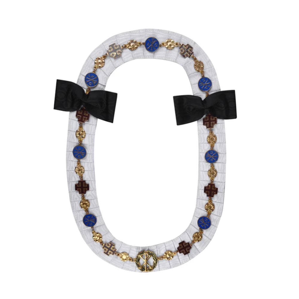 Red Cross Of Constantine Chain Collars