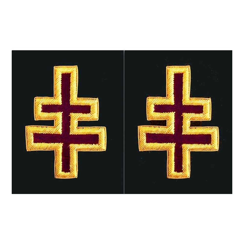 Knights Templar Frock Coat Sleeve Patches
