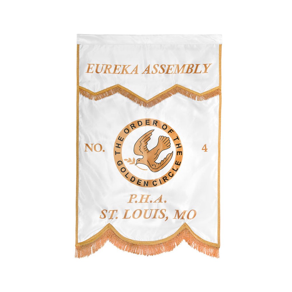 Masonic Banners & Covers / The Order of The Golden Circle Banners & Covers